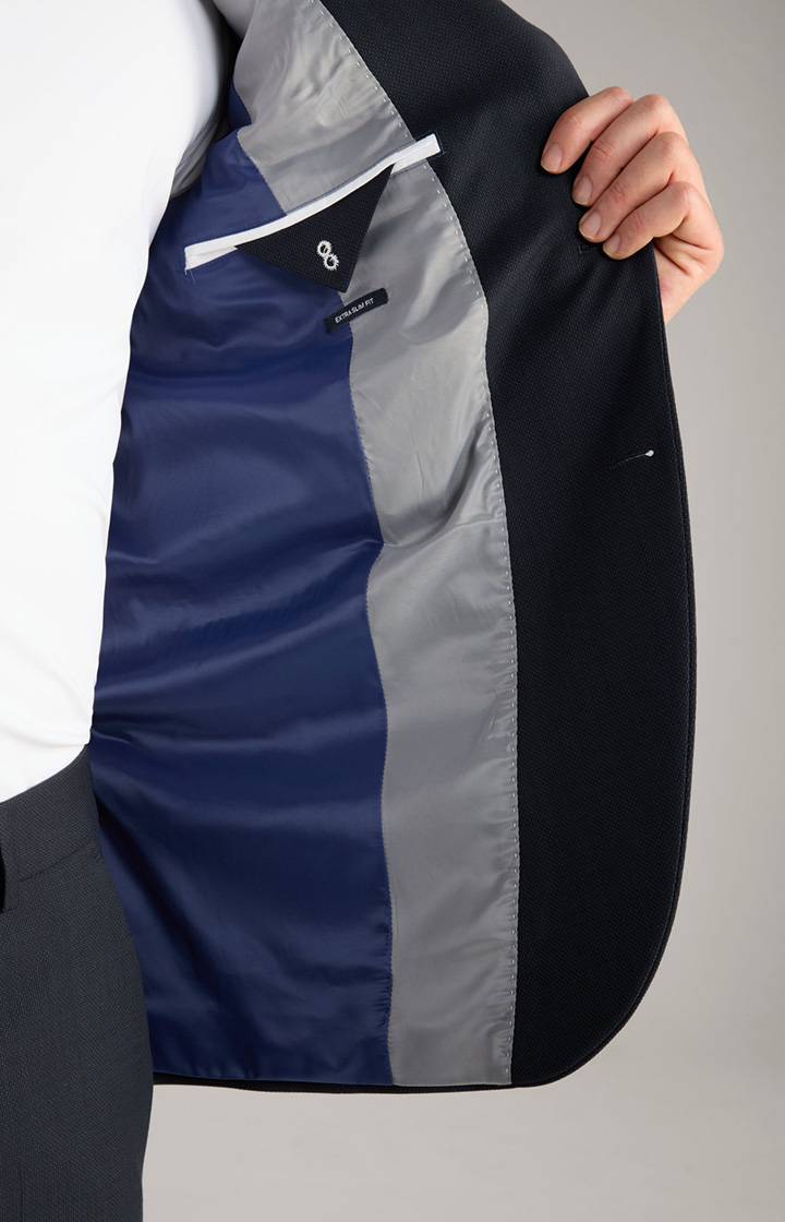 Joop Anzug Damon-Gun In Navy Meliert