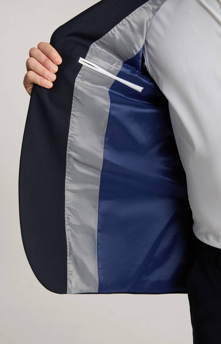 Joop Anzug Damon-Gun In Navy Meliert