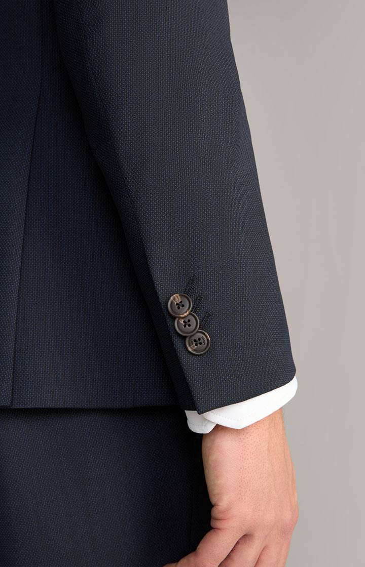 Joop Anzug Damon-Gun In Navy Meliert