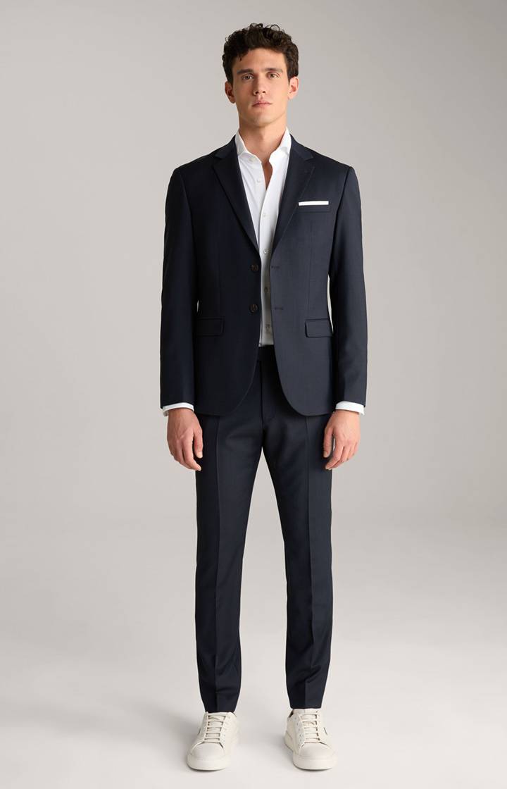 Joop Anzug Damon-Gun in Navy meliert