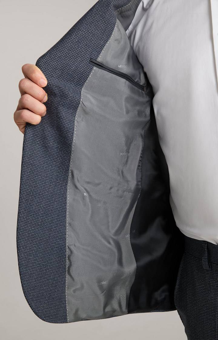 Joop Anzug Finch-Brad In Dunkelblau Gemustert