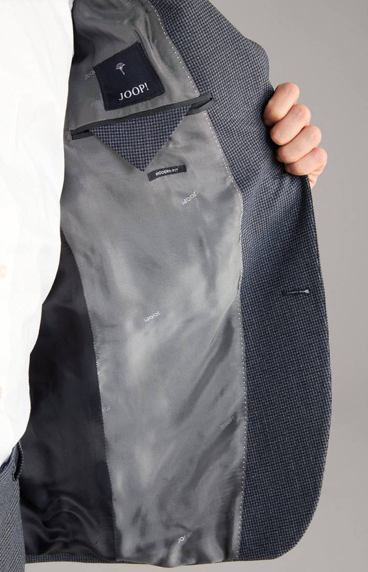 Joop Anzug Finch-Brad In Dunkelblau Gemustert