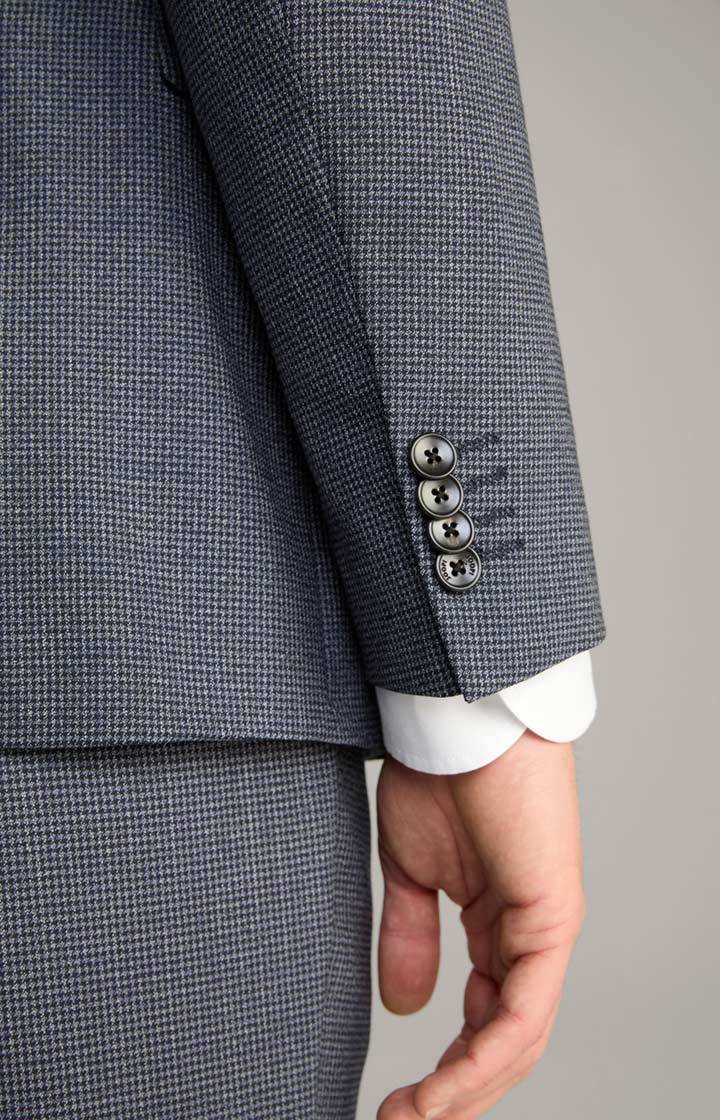 Joop Anzug Finch-Brad In Dunkelblau Gemustert