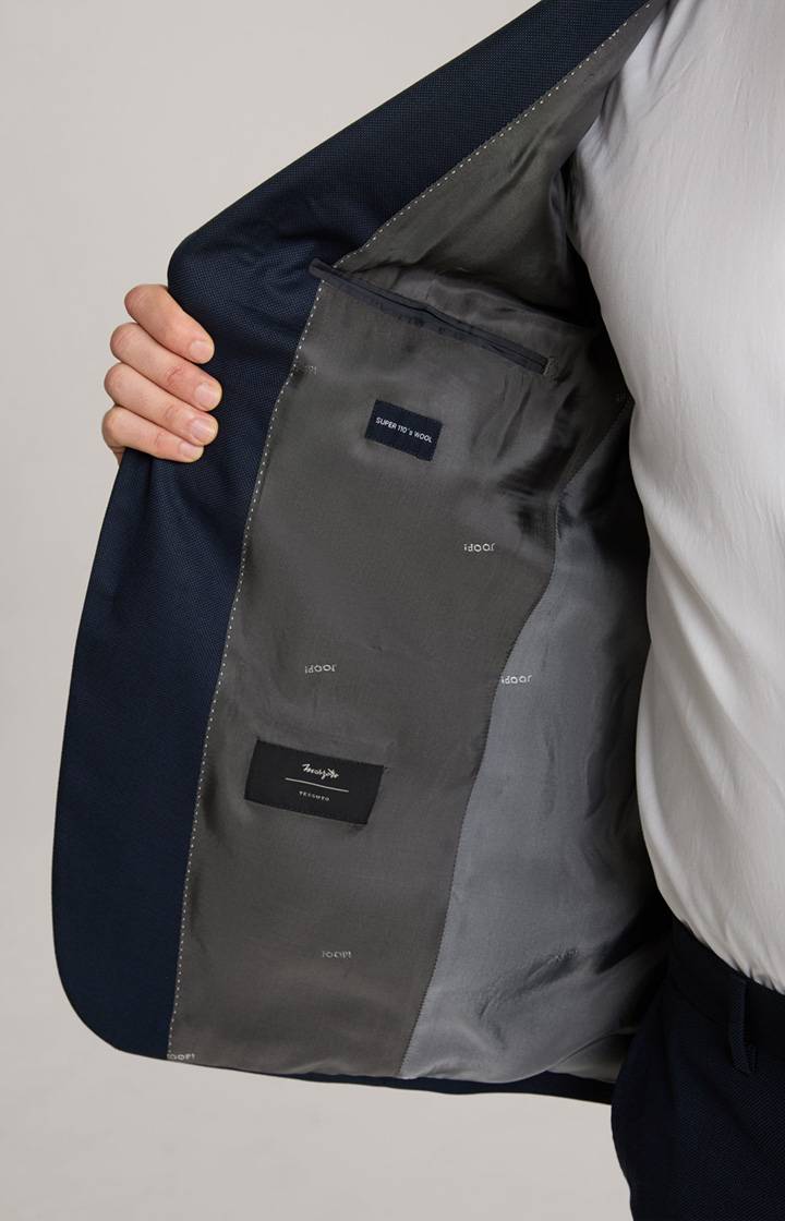 Joop Anzug Finch-Brad In Navy Strukturiert