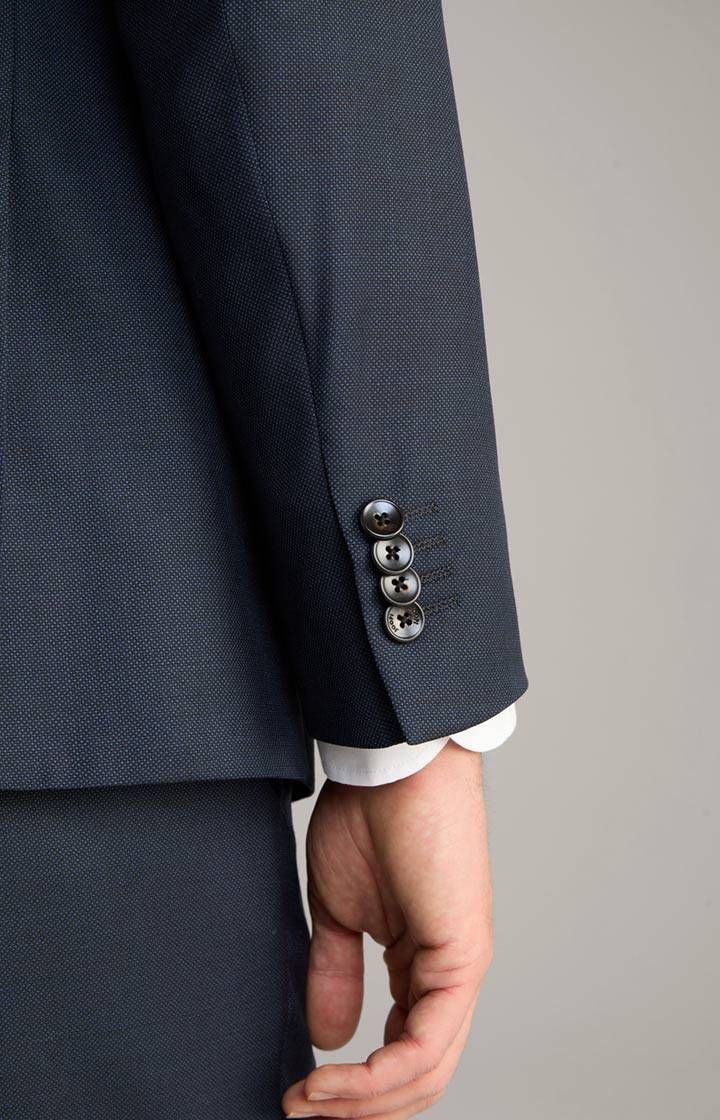 Joop Anzug Finch-Brad In Navy Strukturiert