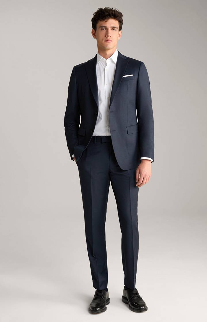 Joop Anzug Finch-Brad in Navy strukturiert