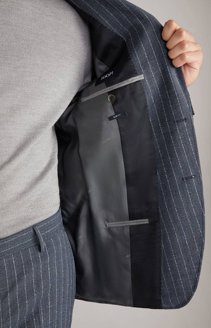 Joop Anzug Haspar-Bloom In Blau Gestreift