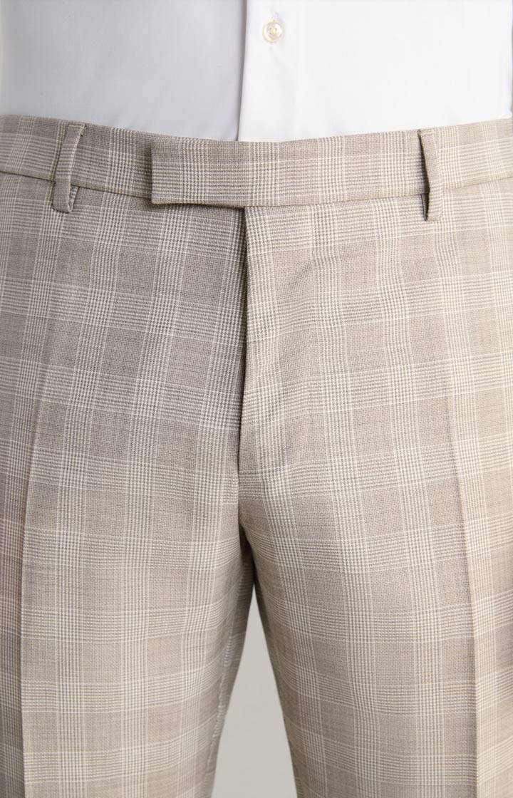 Joop Anzug Herby-Blayr In Beige Kariert
