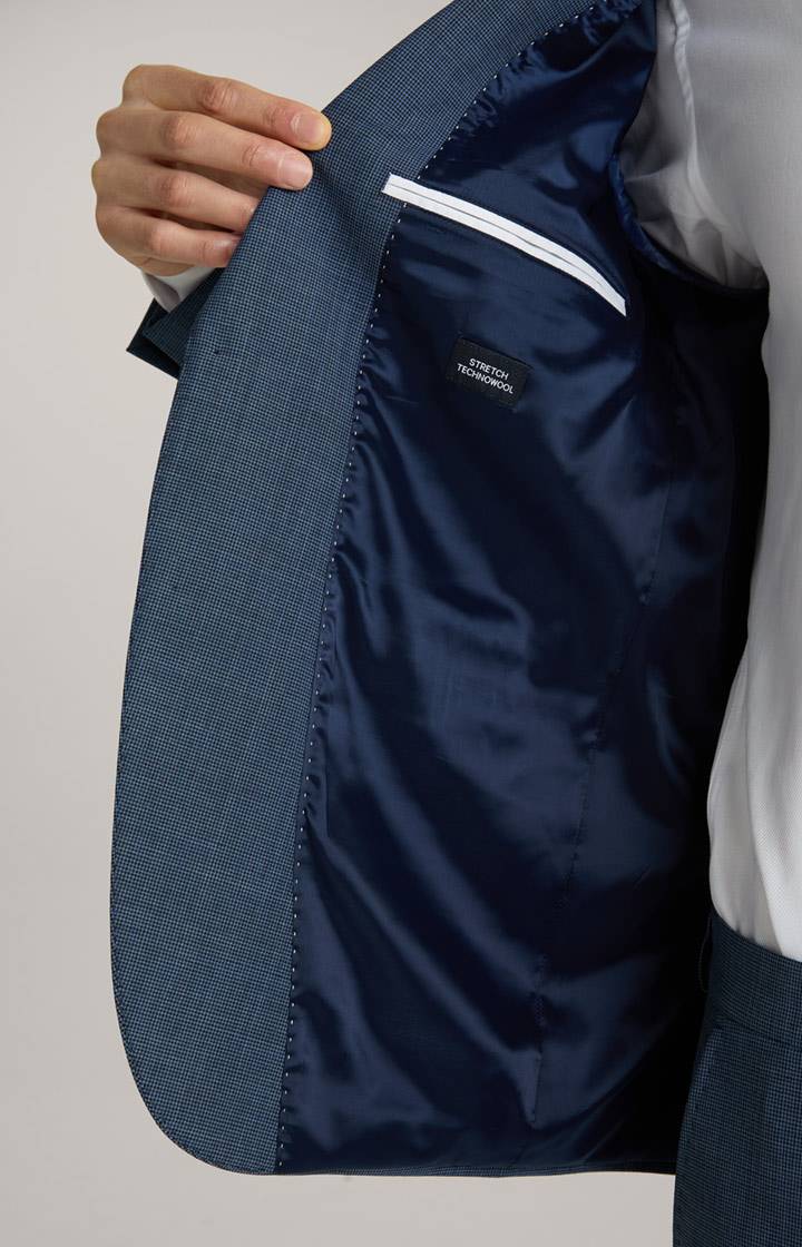 Joop Anzug Herby-Blayr In Blau Kariert