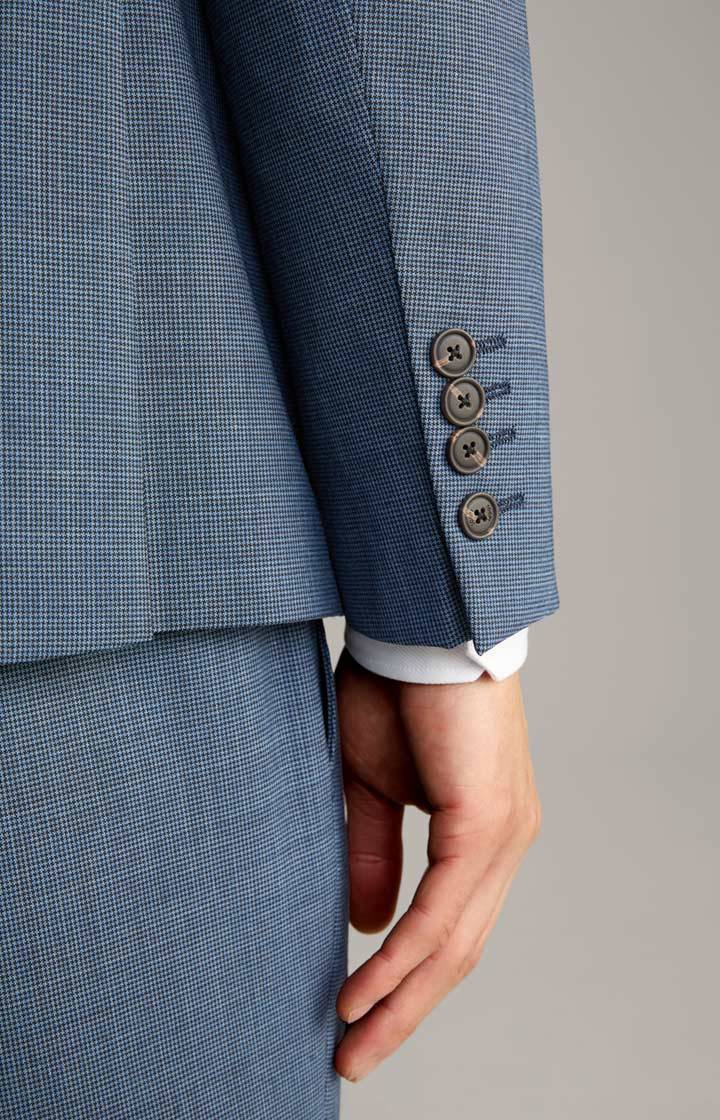 Joop Anzug Herby-Blayr In Blau Kariert