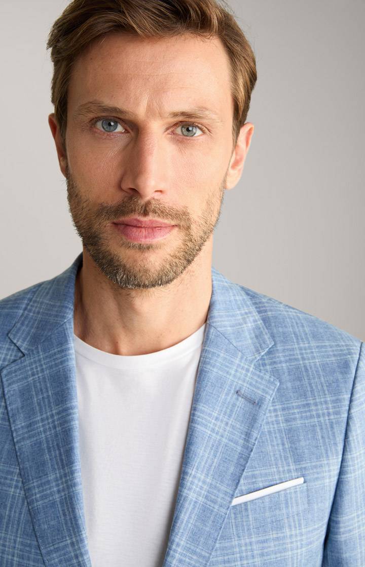 Joop Anzug Herby-Blayr In Blau Kariert