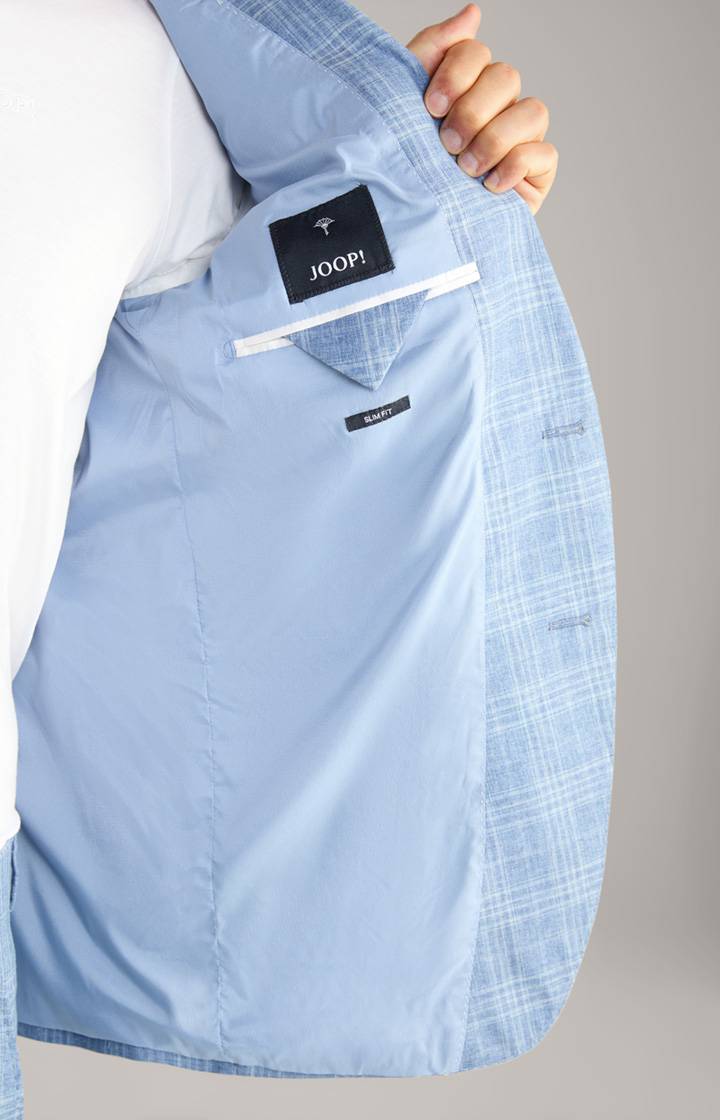 Joop Anzug Herby-Blayr In Blau Kariert