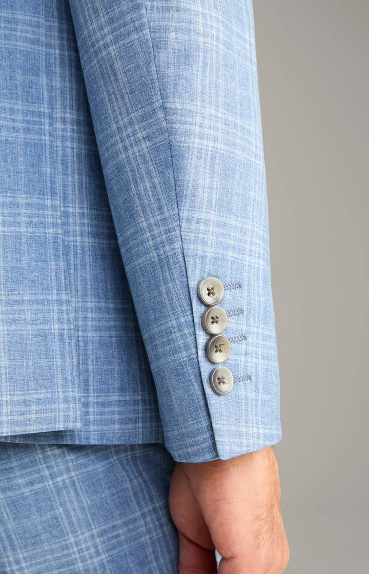 Joop Anzug Herby-Blayr In Blau Kariert