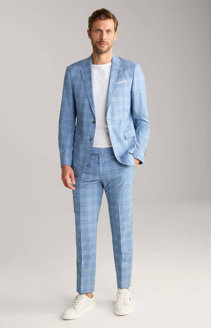 Joop Anzug Herby-Blayr in Blau kariert