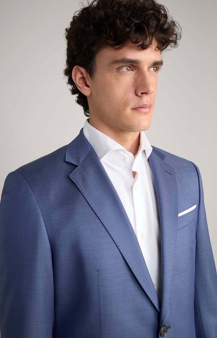 Joop Anzug Herby-Blayr In Blau Strukturiert