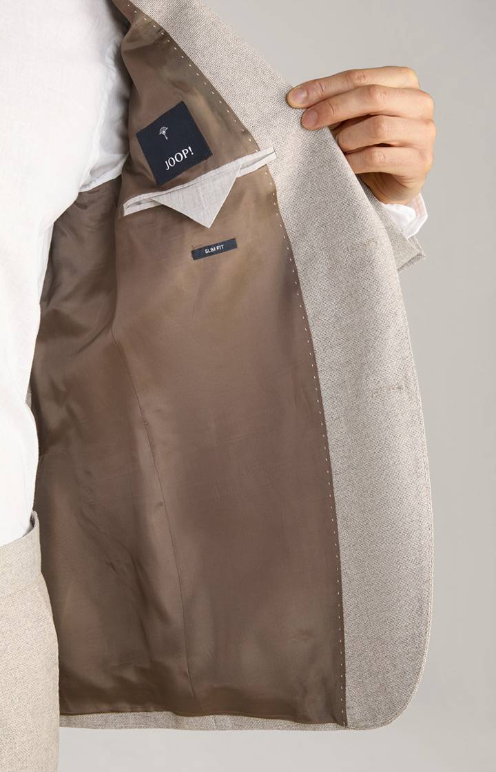 Joop Anzug Howlin-Bennet In Hellbeige Meliert