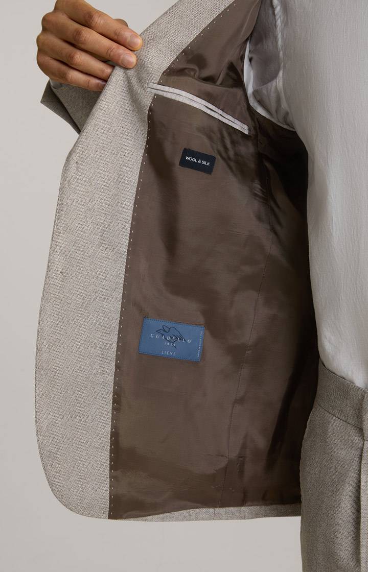 Joop Anzug Howlin-Bennet In Hellbeige Meliert