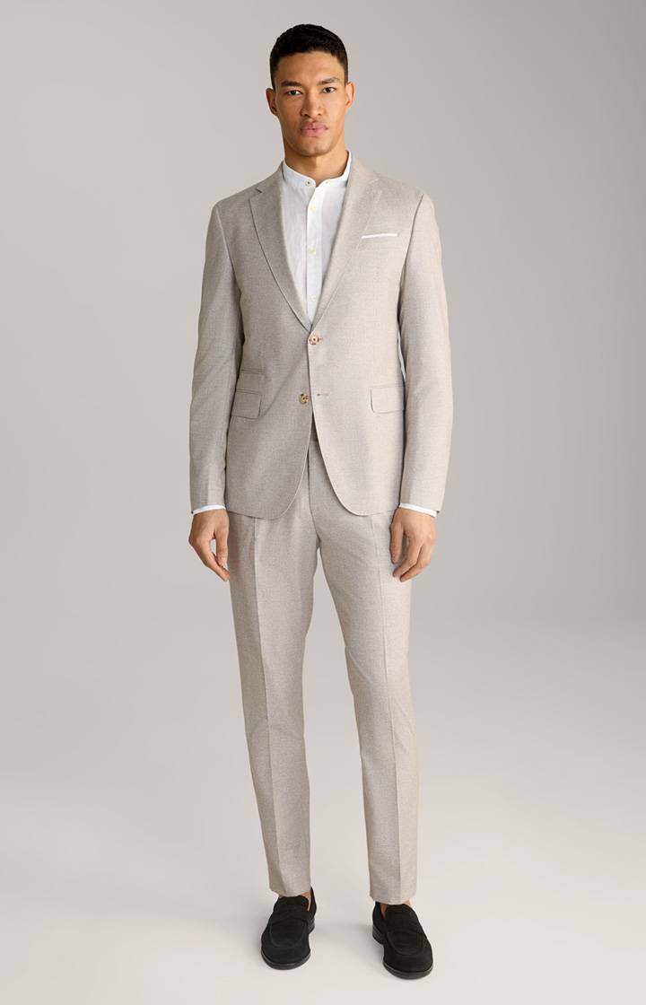 Joop Anzug Howlin-Bennet in Hellbeige meliert