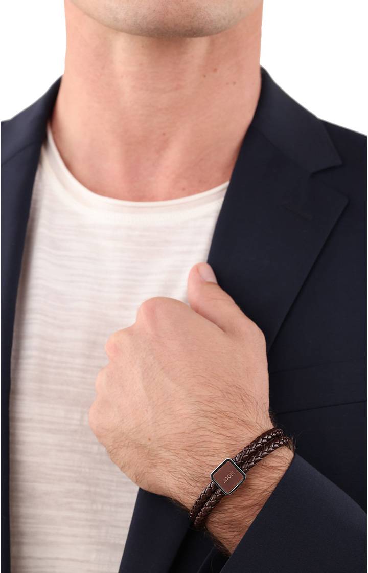 Joop Armband In Silber/Braun