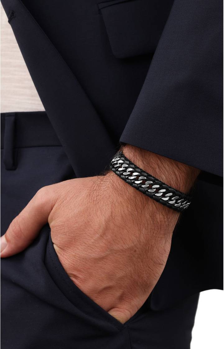 Joop Armband In Silber/Schwarz