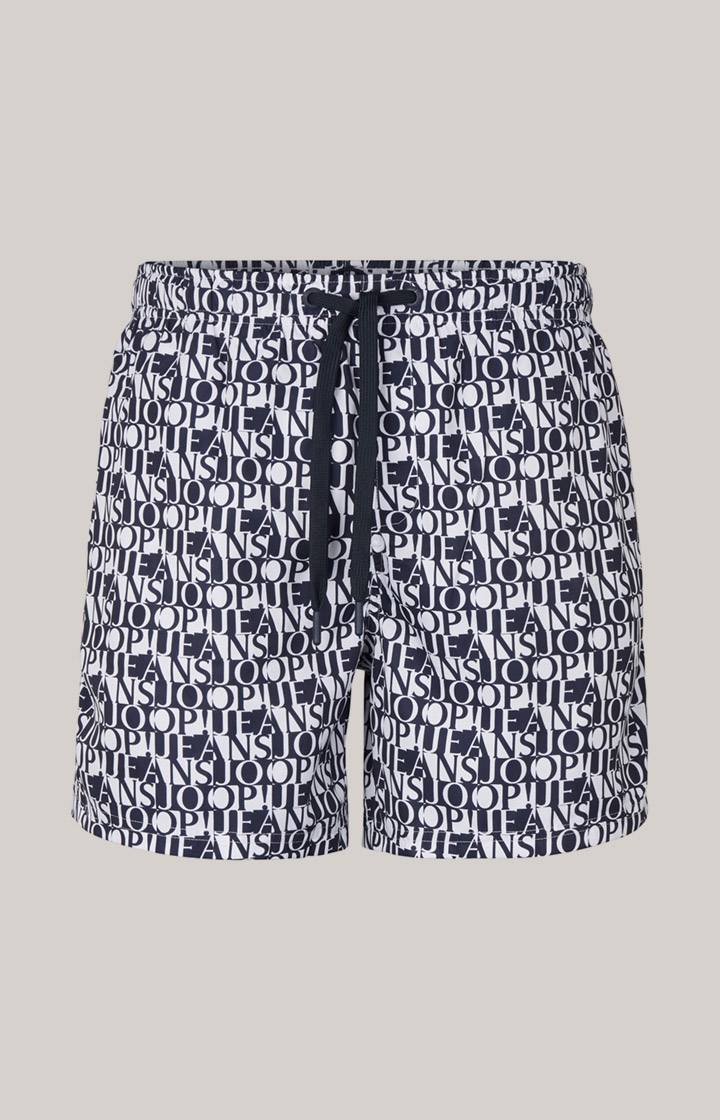 Joop Badeshorts Siesta Beach In Dunkelblau/Weiß