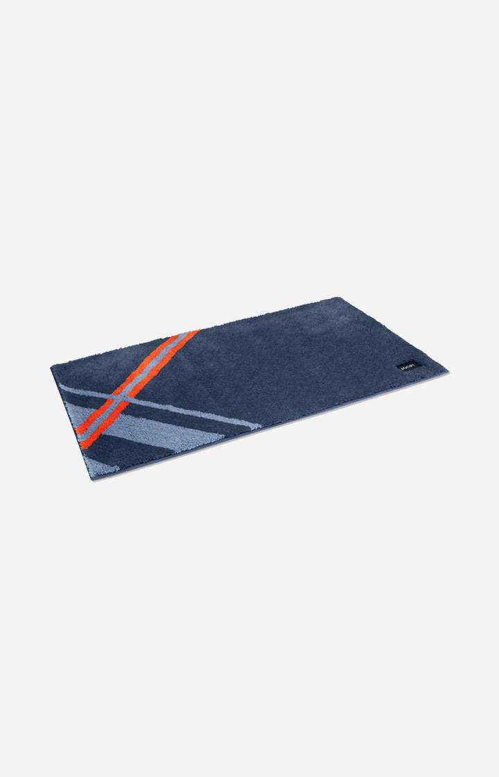 Joop Badteppich JOOP! CHECKS In Navy, 70 X 120 Cm