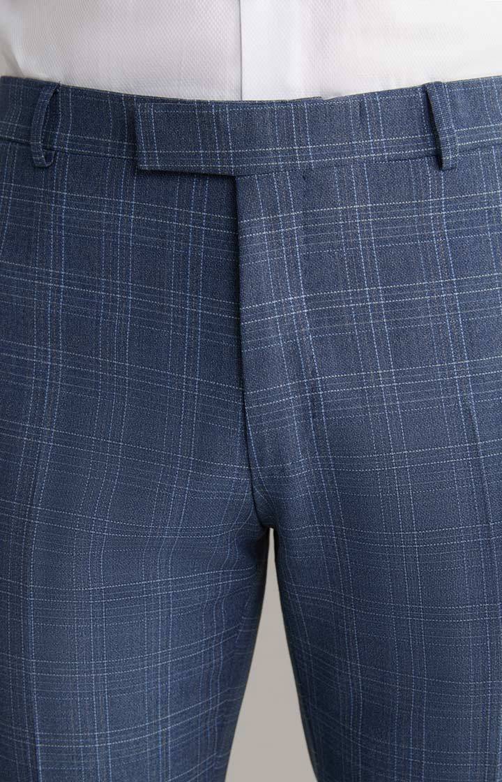 Joop Baukasten-Anzughose Blayr In Blau Kariert