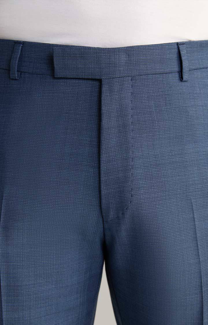 Joop Baukasten-Anzughose Brad In Blau Strukturiert