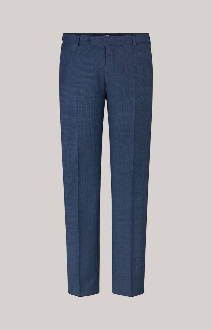 Joop Baukasten-Anzughose Brad In Blau Strukturiert