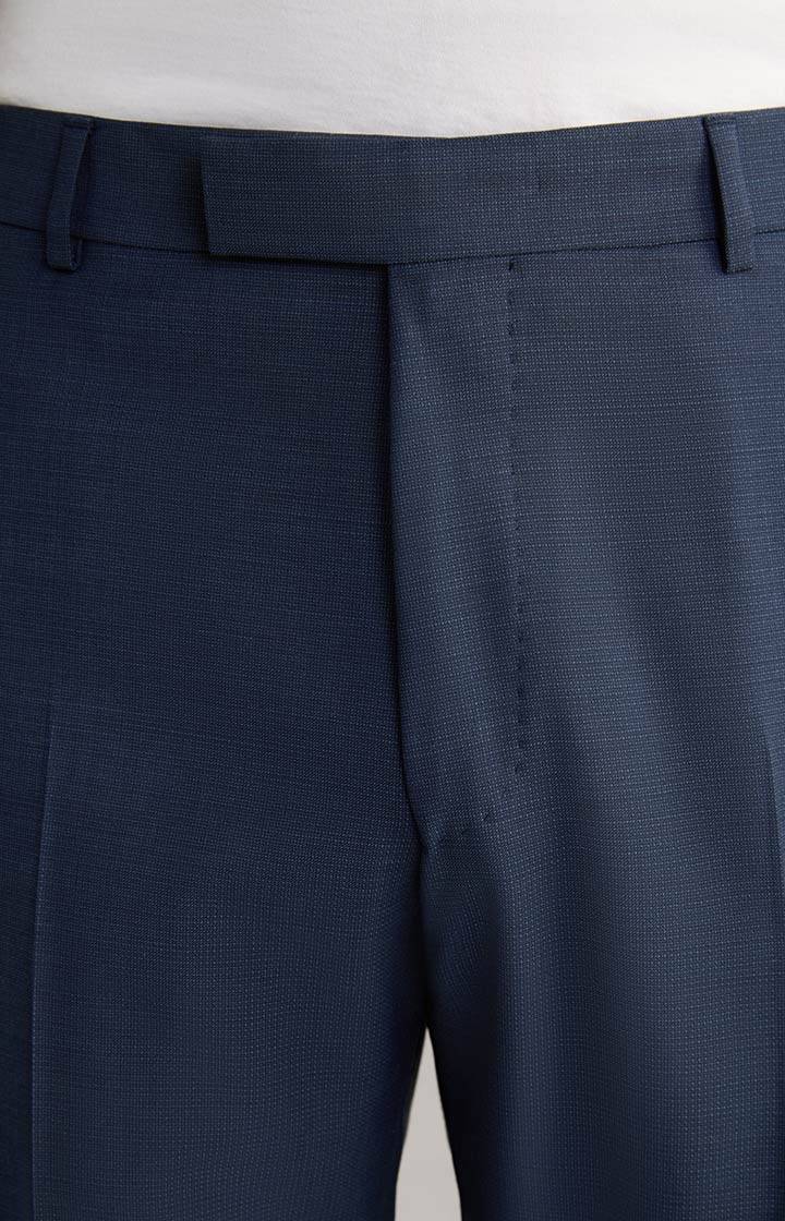 Joop Baukasten-Anzughose Brad In Navy Strukturiert