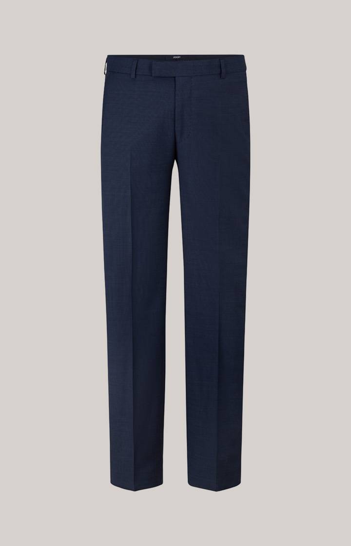 Joop Baukasten-Anzughose Brad In Navy Strukturiert