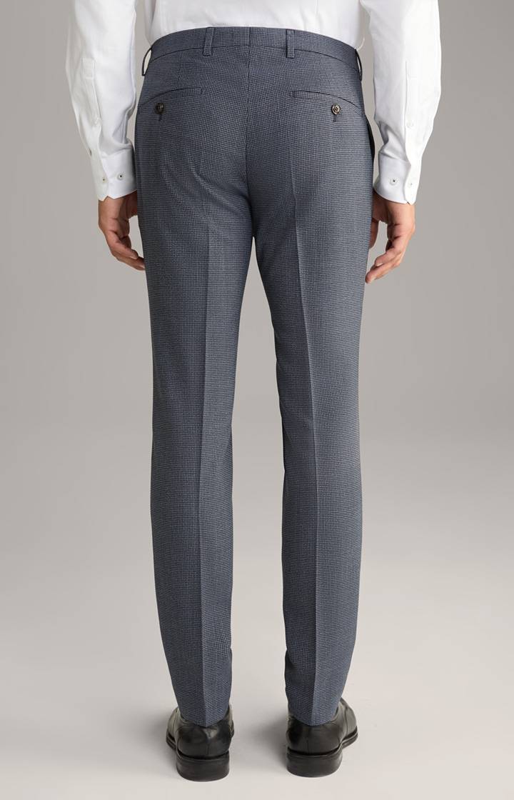 Joop Baukasten-Anzughose Gun In Navy Kariert