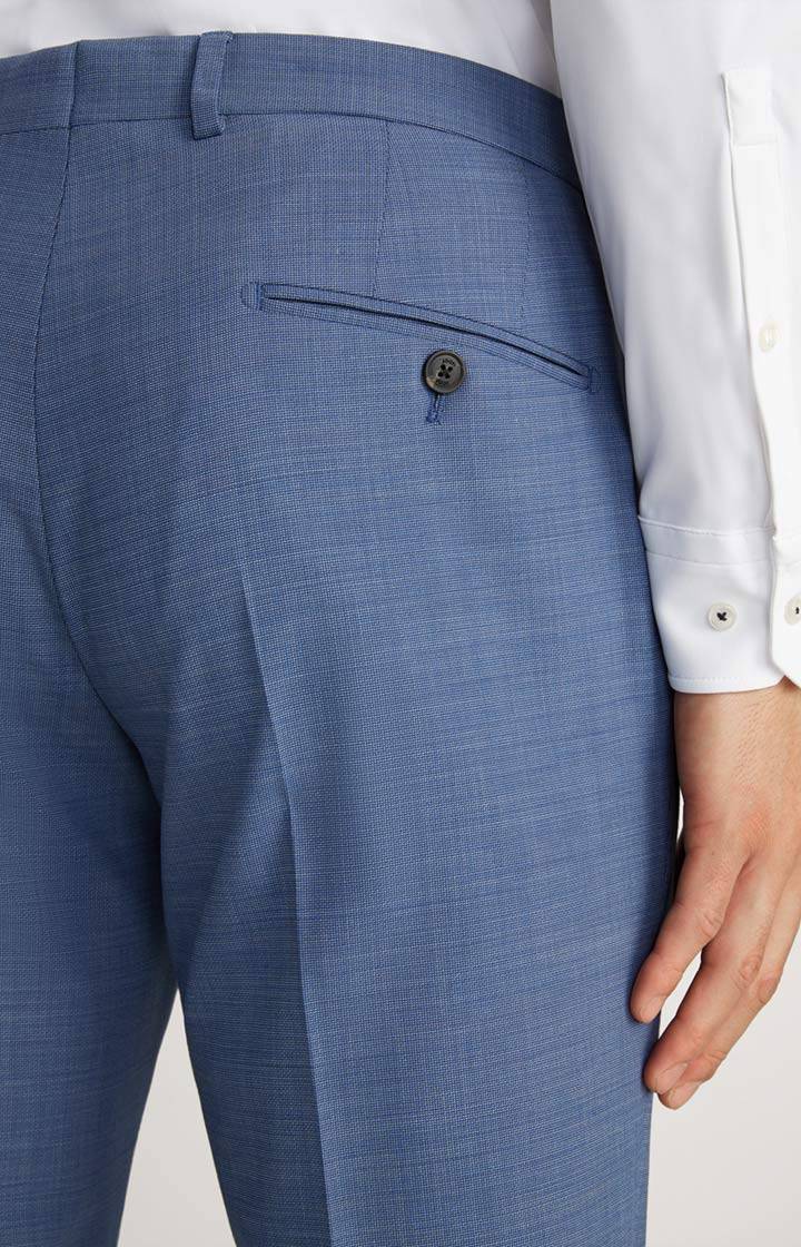 Joop Baukasten-Hose Blayr In Blau Strukturiert