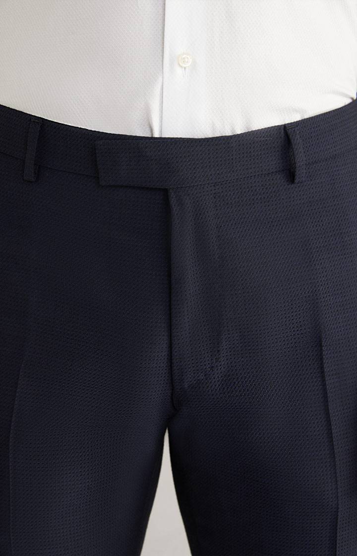 Joop Baukasten-Hose Blayr In Navy Strukturiert