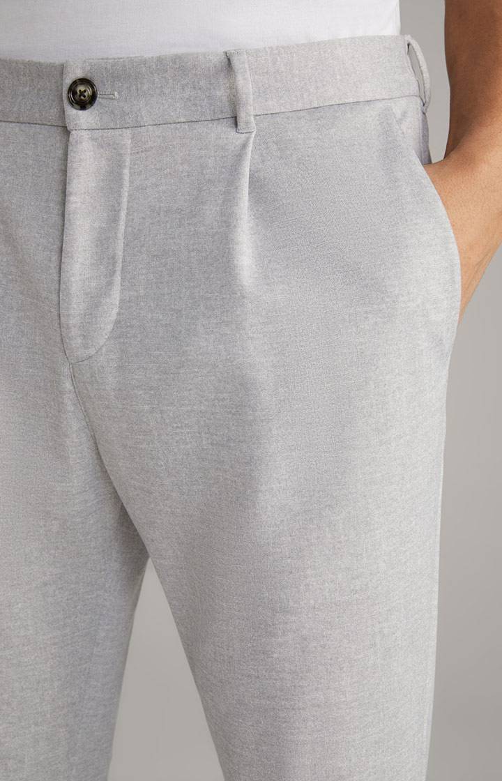 Joop Baukasten-Hose Lester In Hellgrau Meliert