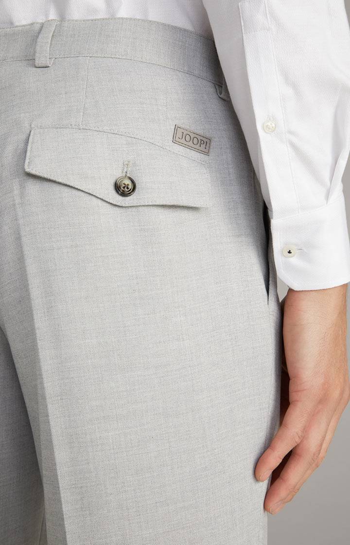 Joop Baukasten-Hose Randar In Hellgrau Meliert