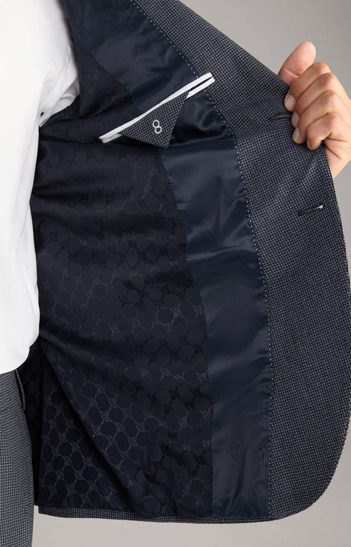 Joop Baukasten-Sakko Damon In Navy Kariert