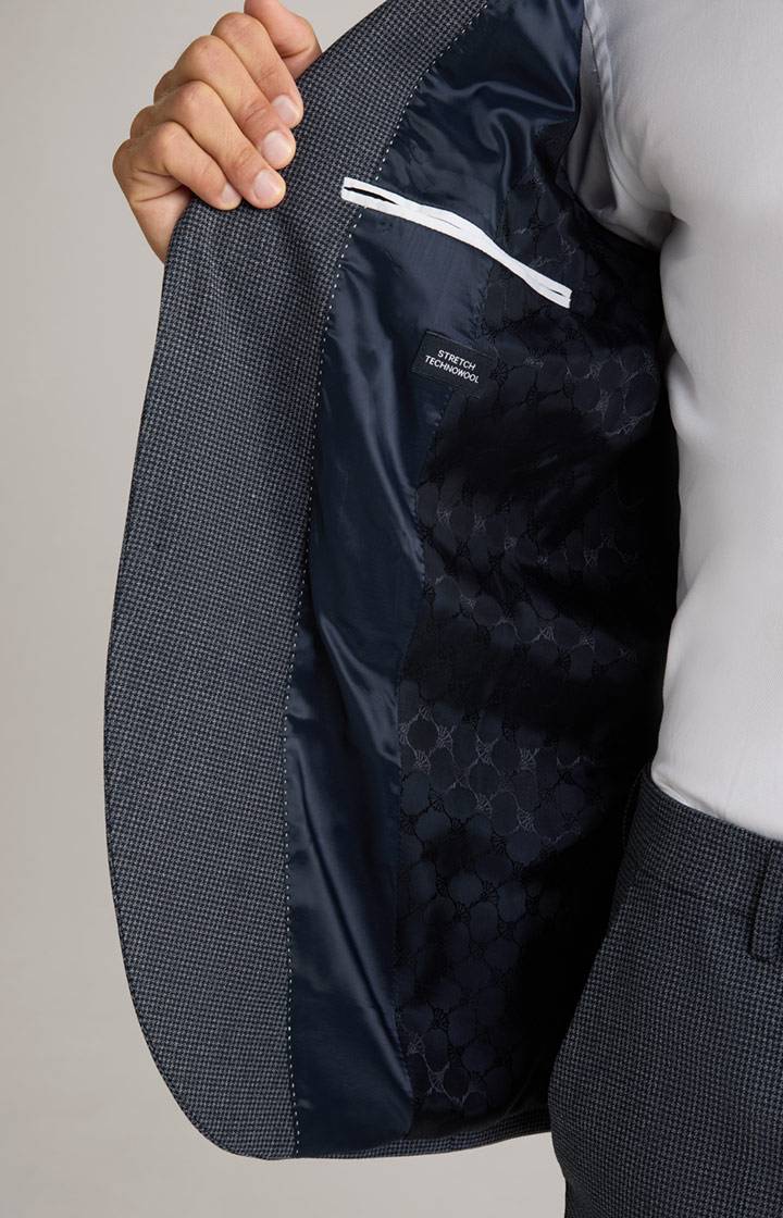 Joop Baukasten-Sakko Damon In Navy Kariert