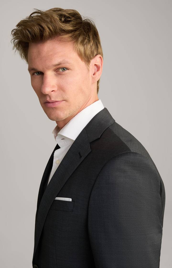 Joop Baukasten-Sakko Finch In Anthrazit Meliert