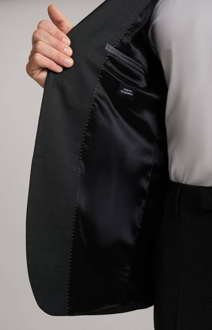 Joop Baukasten-Sakko Finch In Anthrazit Meliert