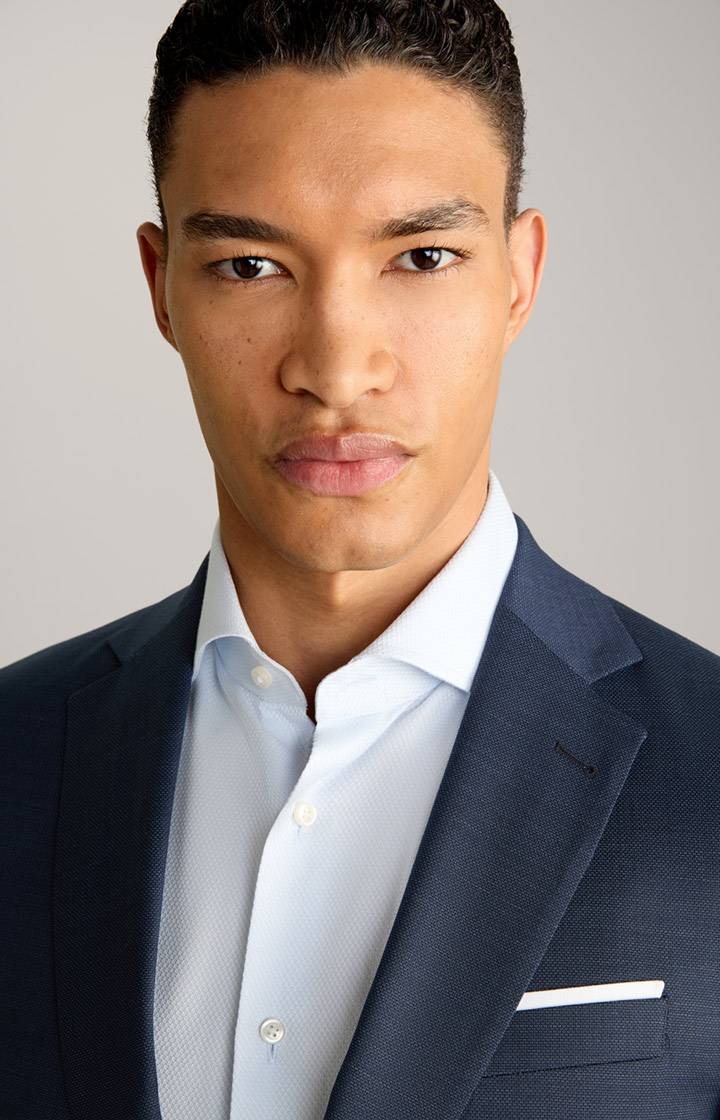 Joop Baukasten-Sakko Finch In Dunkelblau Gemustert