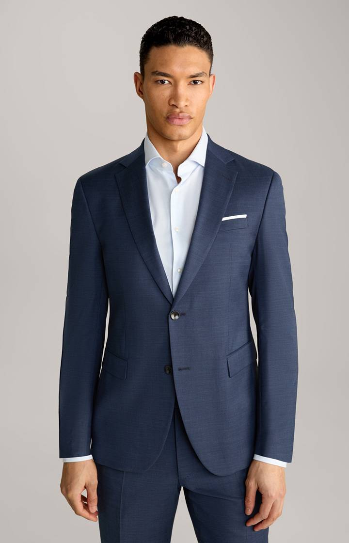 Joop Baukasten-Sakko Finch in Dunkelblau gemustert