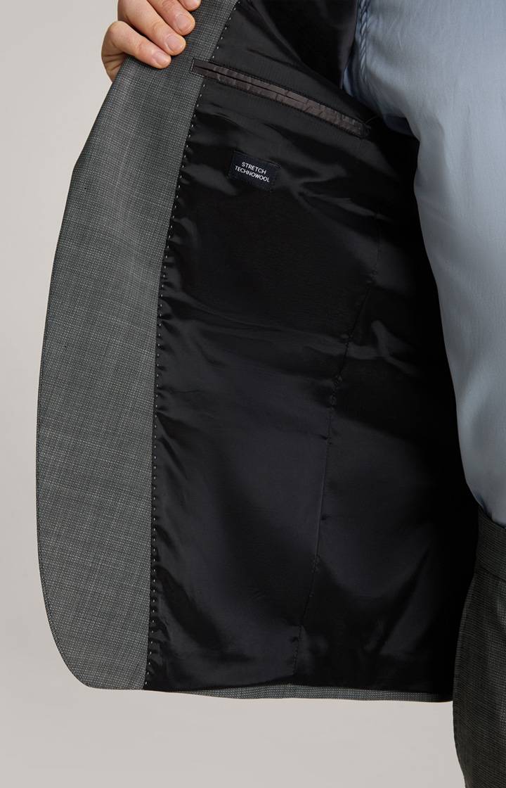 Joop Baukasten-Sakko Finch In Grau Strukturiert