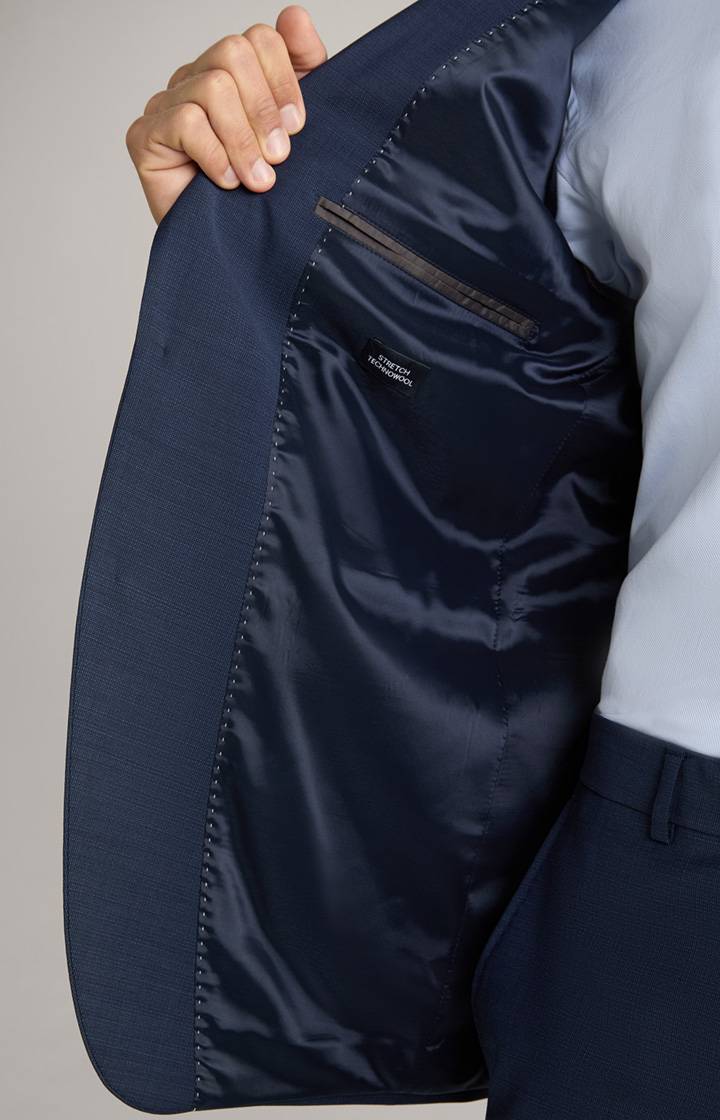 Joop Baukasten-Sakko Finch In Navy Strukturiert