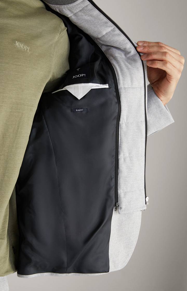 Joop Baukasten-Sakko Harco In Hellgrau Meliert