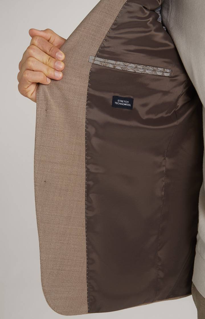 Joop Baukasten-Sakko Herby In Beige Meliert