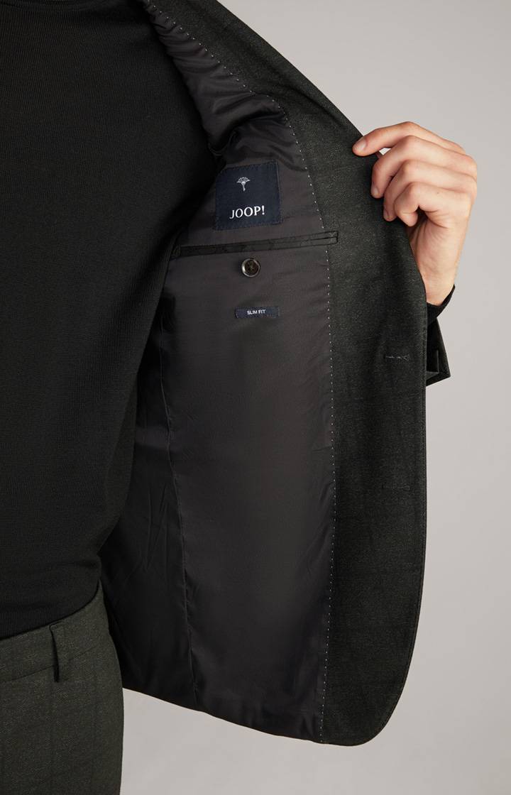 Joop Baukasten-Sakko Herby In Grün Kariert