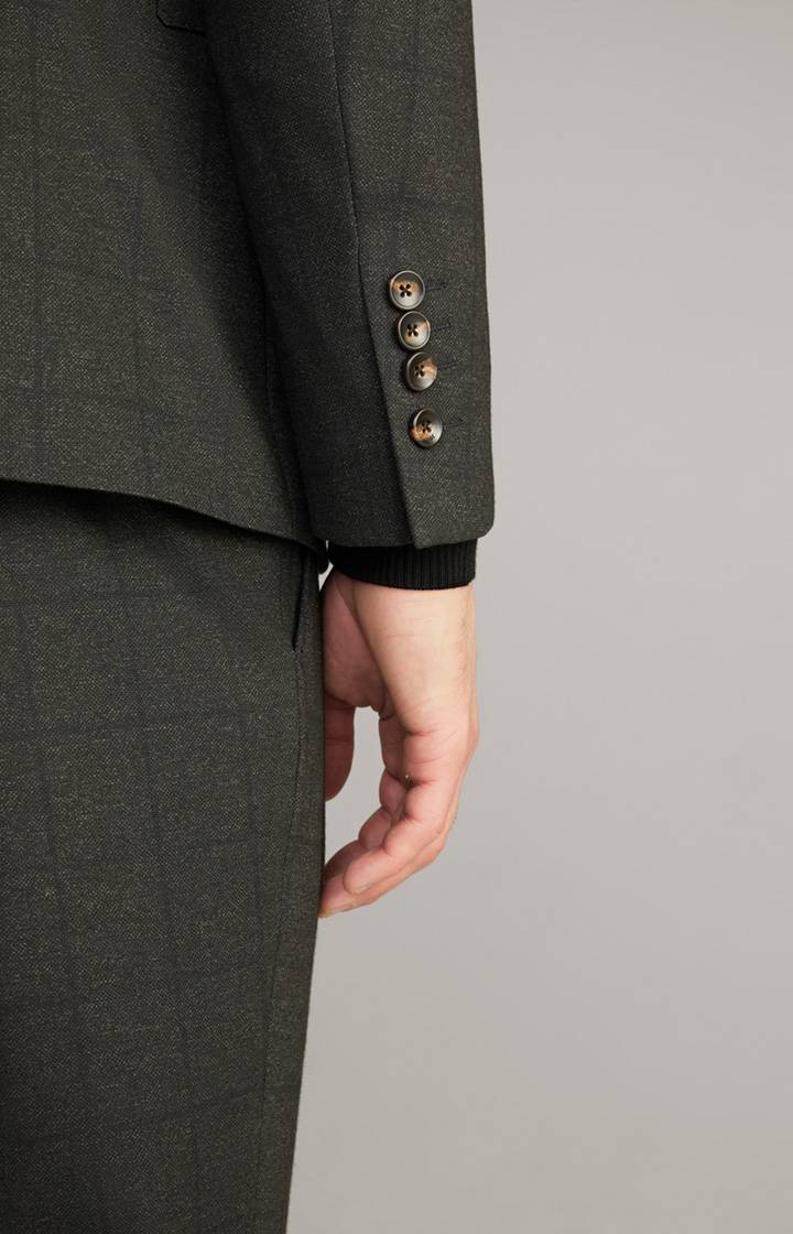 Joop Baukasten-Sakko Herby In Grün Kariert