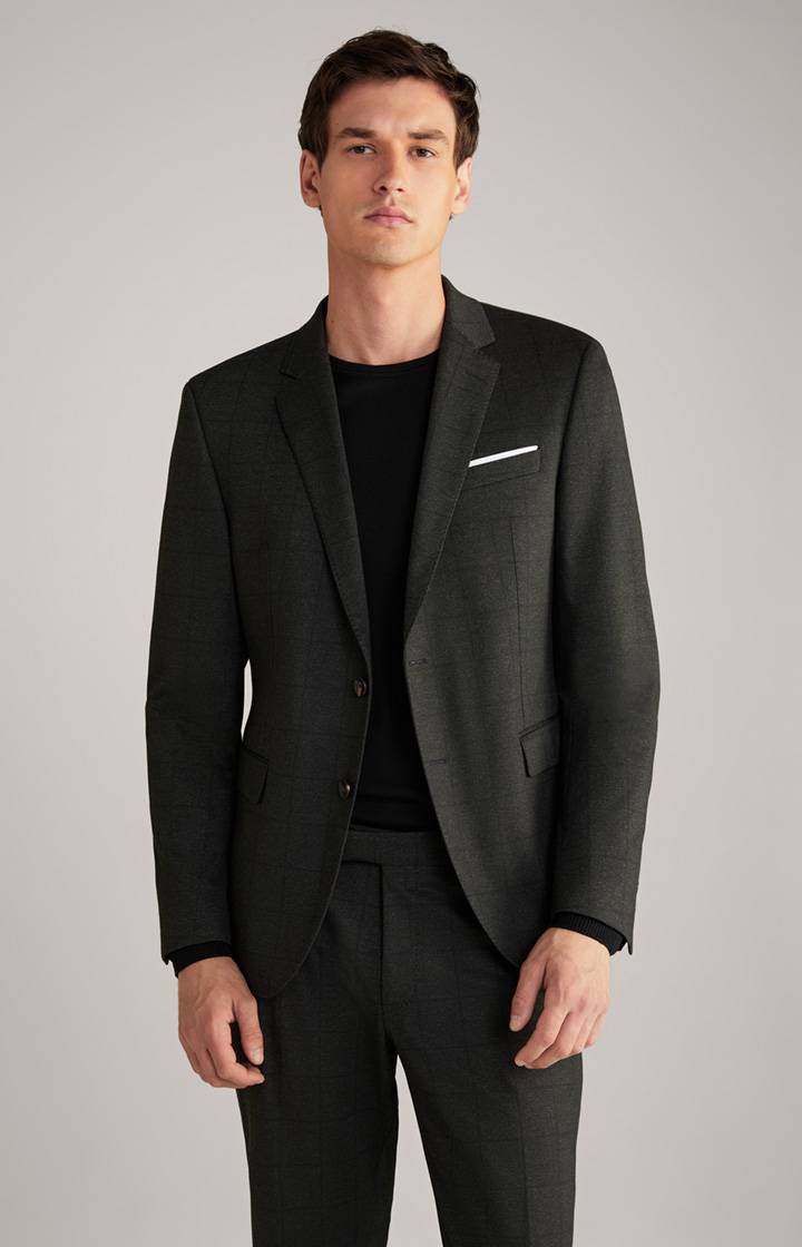 Joop Baukasten-Sakko Herby in Grün kariert