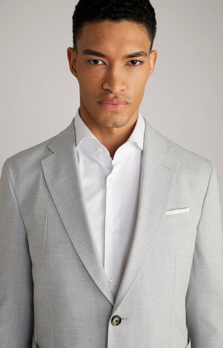 Joop Baukasten-Sakko Hoverest In Hellgrau Meliert